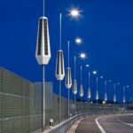 solar streetlight installation